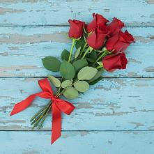 Букет Красные розы в Красном Яре Омской области
