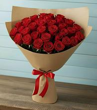 Букет Красные розы Милано #REPLACE_PRED# Красном Яре Омской области