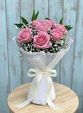 Букет цветов из:  Розы в Красном Яре Омской области