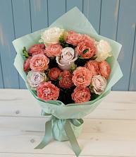 Букет цветов из:  Розы в Красном Яре Омской области