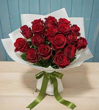 Букет Красные розы в Красном Яре Омской области