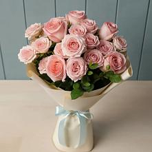 Букет Розовый шарм в Красном Яре Омской области