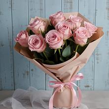 Букет цветов из:  Розы в Красном Яре Омской области